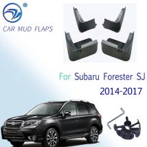 4pcs Auto Fender Flares per Subaru Forester SJ 2014 2015 2016 2017 Anteriore Posteriore Paraspruzzi Mud Flaps Parafanghi mudflap