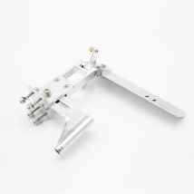 Rc Boot wasserabsorbierendes Ruder 110 mm Aluminium-Saugnapf mit Schwanz 4 mm Schafthalterung für CAT RC Jet Boats Teile