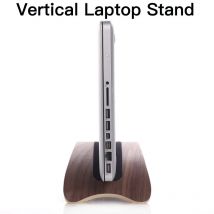 Vertikaler Desktop-Laptop-Ständer aus Holz für Apple MacBook Pro Air 2025 M4 M2 15 14 16 Zoll Pro 13 Halter Basishalterung Dock
