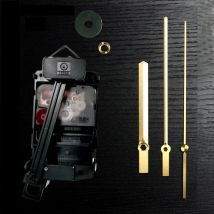 12888 Young Town Screw In Type 4 Kinds Sweep Plastic Movement With Pendulum 9501 Gold Hands Clock Accessory Quartz DIY Kits