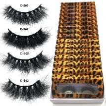 Mink Lashes Wholesale 10-50 Pairs Fluffy Lashes 100% Mink Hair Short Natural Eyelashes Wholesale Lashes Vendors Mink Eyelashes