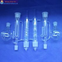 150ml/250ml/500ml Labor Glas Soxhlet Dunst kondensator und dunst körper mit coiled/bulbed, labor