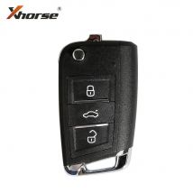 Xhorse VVDI muslimsmart Remote Key MQB tipo Filp 3 pulsanti versione inglese
