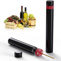 Luftpumpe Weinflaschen öffner sicher tragbare Edelstahl Pin Korken entferner Luftdruck Korkenzieher Küchen werkzeuge Bar Zubehör