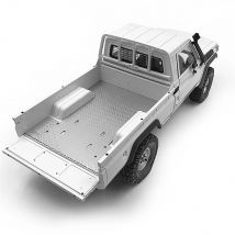 RC Auto Hinten Körper Stamm Anti Skid Platte Dekoration Für Killerbody LC70 RC Auto Zubehör Teile