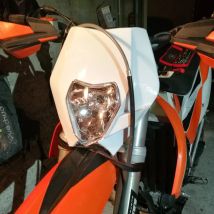 Placa de faro de motocicleta para KTM EXC SX XC XC W XCF SXF EXC 125 a 530 2012-2016 Supermoto Dirt Bike Enduro máscara de Motocross