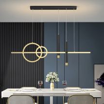 Nordic wisiorek LED Lights stół do jadalni kuchnia sypialnia przedpokój salon hotel restauracja