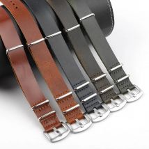 Pasek ze skóry z prawdziwej skóry 18mm 20mm 22mm 24mm pasek do zegarka pęknięcie pęknięcia męska bransoletka zamienny pasek akcesoria do zegarków