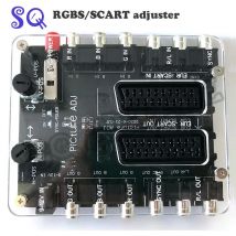 Neueste rgbs/scart europäische standard bild versteller einstellbare bildschirm umwandlung platine