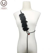 UKEBAY Neue Seltsame Geometrische Anhänger Halskette Frauen Handgemachten Schmuck Verschiedene Trägt Designer Luxus Schmuck Halsketten Für Party