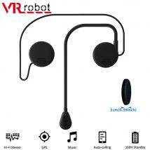 VR Roboter Moto Helm Headset Bluetooth 5.0 Ultradünne Motorrad-Kopfhörer Drahtloser Lautsprecher Kopfhörer Freisprechanruf Musikwiedergabe