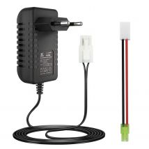 Intelligentes 7,2 V 8,4 V 9,6 V NIMH-Akku-Ladegerät für 2–10S Airsoft-Akku RC-Autobatterie mit Tamiya- und Mini-Tamiya-Anschluss