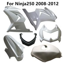 Unlackiert für Ninja250 2008–2009–2010–2011–2012 08–12 Komponenten, ABS-Einspritzung, Motorrad-Kunststoffteile, links und rechts