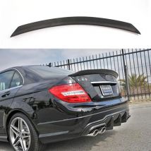 Carbon Fiber Rear Trunk Boot Lip Spoiler Wing For Mercedes Benz C Class W204 C180 C250 C300 C63 AMG Sedan 2008-2014 Rear Spoiler