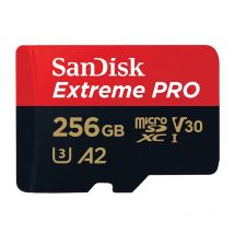 SanDisk Memory Card Extreme Pro Micro SD Card 64GB 256GB 512GB A2 U3 V30 4K UHD TF Card Up To 200M/s