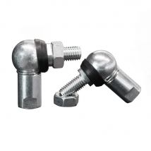 2 Stück DIN71802 CS8 CS10 CS13 CS16 M5 M6 M8 M10 Winkel-Kugelgelenklager mit Gummidichtungen