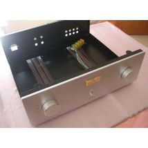 430*140*368mm AMP-140B Amplifier Chassis Shell Iron Aluminum Chassis Diy Box Merge Amplifier Case Rear Amp Chassis Enclosure