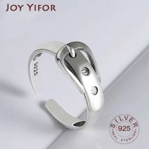 Wellenring aus echtem 925er-Sterlingsilber, edler Schmuck für Charm-Frauen, Geburtstagsfeier, Zubehör, Geschenk