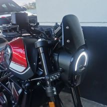 Motorrad Scheinwerfer Windschutzscheibe Verkleidung Windschutz Kompakte Sport Wind Deflektor Kit Für Benelli Leoncino 250 Modelle