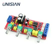 UNISIAN NE5532 OP-AMP Vorverstärker-Platine mit Bass-, Höhen- und Lautstärkeregelung für Verstärker DIY-Bausatz