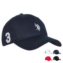 U.s. Polo Assn. New Couple Baseball Caps Fashion Four-Colors  Embroidered Logo Pure Cotton Adjustable Hats For Men And Women