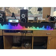 Professionelle voll farbe RGB sound control fernbedienung musik spektrum display KTV rhythmus licht