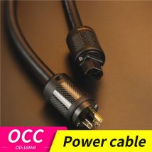Audiomeca P-90 OCC netzkabel einzigen kristall kupfer hifi power kabel 3,2 platz leiter