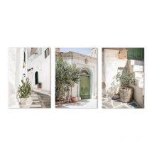 Italy Ancient Architecture Puglia Photography Posters and Prints Travel Gifts Boho Neutral Wall Pictures Canvas Painting Decor