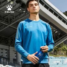 KELME Rundhals Fußball Sweatshirt Herren Pullover Lange Ärmeln Fußball Herbst Und Winter Training Sport Top 3891370