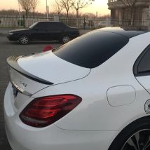 FürFür Mercedes W205 Spoiler 4-Türer Limousine C63 C180 C200 C250 C260 ABS Kunststoff Schwanz Flügel Unlackiert Primer farbe für Benz W205