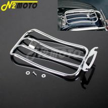 Motorrad Chrome Hinten Solo Sitz Gepäck Rack für Harley Touring Road King Street Glide Ultra Limite FLHT FLHR FLHX FLT 97-15