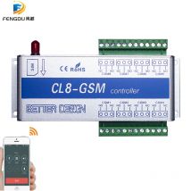 GSM Schalter SMS controller 4 relais ausgang GSM Garage Tür CL8-GSM Große für control von hause