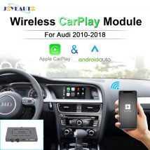 JoyeAuto Wireless Apple CarPlay Nachrüstung für Audi A3 A4L A5 Q5 Q2 Q7 A1 Q3 A6 A7 A8 MMI 2G 3G 2003-2018 Android Auto Mirror-Link