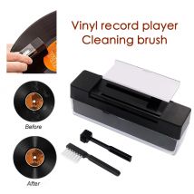 1 Set Turnable Velvet Sponge Cleaning Brush Kit for LP Vinyl Records Cleaning Tools Anti Static Turntables Fingerprints Remover