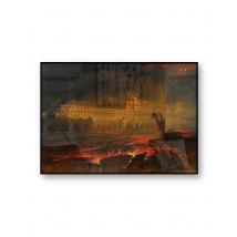 Pandemonium John Martin Satan Poster Vintage Art Canvas Print Antique Painting Wall Art Religious Wall Decor Home Decoration