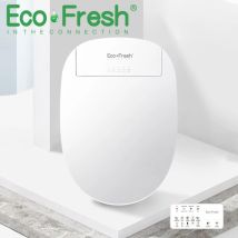 Ecofresh sedile Wc intelligente coperchio Bidet elettrico Bidet intelligente sedile Wc riscaldato luce Led Wc coperchio sedile Wc intelligente