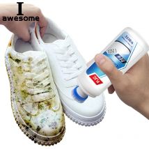 iawesome White Shoes Cleaner Polish Narzędzie do czyszczenia skórzanych butów na co dzień Szczotki do butów Spong Supplies Magic Refreshed