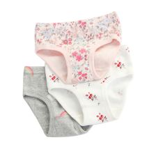 SheeCute 3 Teile/los Mädchen Kleinkind & Kinder Unterwäsche 100% Baumwolle Weiche Höschen Baby Höschen Kinder Slip