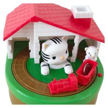 Nette Katze Fangen Maus Auto Stehlen Münze Sparschwein Elektronische Kunststoff Geld Safe Box Münze Bank Sparen Box Für Kinder Geburtstag Geschenk