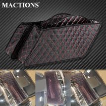 2XMotorrad Satteltasche Einsatz Teppich Liner Erweiterte Lagerung Taschen Für Harley Touring Road