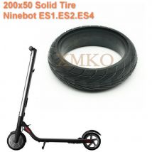 NEW 8-Inch 200x50 Solid Tire For Xiaomi Ninebot Segway ES1 ES2 ES4  Electric Scooter Wheel Tyre Explosion-Proof Tubeless Tire