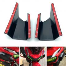 REALZION ABS Motorrad Seite Winglet Wind Fin Spoiler Front Verkleidung Schutz Abdeckung Für Honda ADV 150 ADV 150 2019 2020