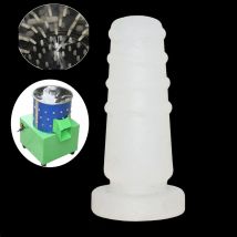 100 stücke Zupfen Maschine Haar Entfernung Maschine Silikon Stange Länge 27mm/Boden Durchmesser 12,5mm/Stange Durchmesser 7-9mm