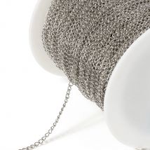 10 meter 2/3/4mm Edelstahl Kette Twist Link Kette Für DIY Schmuck Machen Halskette Armband schwanz Verlängern Kette Zubehör