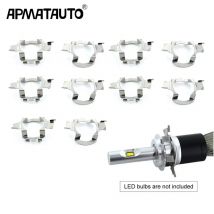 10Pcs H7 LED Auto Scheinwerfer Birne Basis Halter Adapter Buchse Für Mercedes-Benz BMW Audi Auto Scheinwerfer Halterung stehen Für Nissan