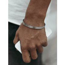 3-10MM Cuff Bracelets for Men Women,Gold Silver Black Color Stainless Steel Cuff Bangles,Classic Trendy Jewelry Gifts