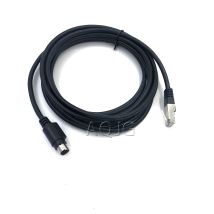 8Pin din zu RJ45 RS232 Kamera Control Kabel für für Sony VISCA Daisy Kette PTZ EVI/BRC/SRG serie kameras