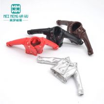 Blyth Kleidung Neue modische Lederjacke Rot, Silber, Braun, Schwarz für 28–30 cm Azone 1/6 Puppenzubehör