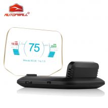 Neueste Head Up Display OBD Auto Elektronik HUD Display Auto Geschwindigkeitsmesser C1 Überdrehzahl Warnung OBD2 + GPS Dual Modus GPS tacho