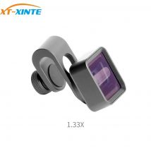 Feichao verzerrte Linse Handy anamorpho tisches Objektiv 2,5x/2,5x Breitbild Film Weitwinkel Telefon Objektiv Smartphone Zubehör